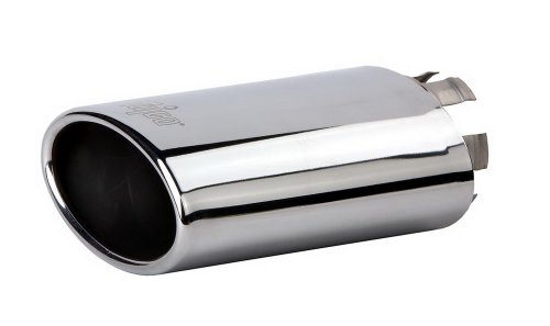 Preisvergleich Produktbild Auspuffblende Elipse Edelstahl verchromt 4204