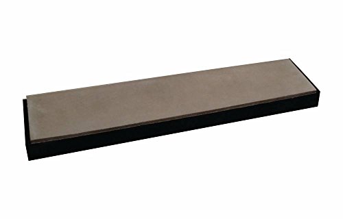 XXL Abziehleder 30cm x 7cm - gebimste Oberfläche, mit Kautschukblock 31cm x 7,2cm x 2cm, einzeln verwendbar