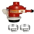 ISPACEX SN Regulator Suitable for Indian, Regulator (Red) Colour with 2 Safety pins