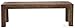 Produktbild Kare Design Bank Authentico, Echtholz Sitzbank, Holzbank, Esstischbank, Esszimmerbank aus Massivholz, Massivholzbank aus Sheeshamholz, Braun (H/B/T) 45x160x40cm