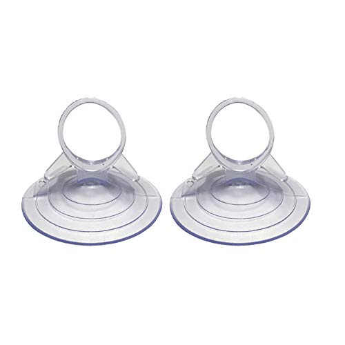 Preisvergleich Produktbild YaptheS durchsichtiger Kunststoff Saugnäpfe Transparent Anti-Kollision Saugnäpfe Saugnapf Aufhänger Pads ohne Haken 4pcs Einfach zu bedienen
