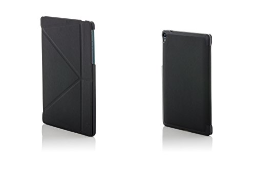 Forefront Cases® Neue Origami Leder Hülle / Tasche / Case / Cover für HTC Google Nexus 9 (8,9 Zoll) Tablet-PC – Rundum-Geräteschutz und intelligente Auto-Sleep-Wake-Funktion mit 3-JAHRES-GARANTIE VON FOREFRONT CASES – inkl. Eingabestift und Displayschutz - 4