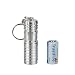 Produktbild TrustFire Mini-02 Schlüßelanhänger Mini Led Taschenlampe 480 Lumen mit Cree XM-L2 LED und 16340 CR123A Batterie - Silver (Edelstahl)