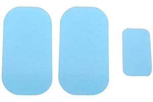 QINLORGO EMS Stimulator Hips Trainer, EMS Hip Trainer Lifting Buttock Massage Machine, Training Hip Muscle Stimulation Massager for Men Women, Helps to Lift Shape and Firm(03 # 6Pcs Pad de feuille de gel)