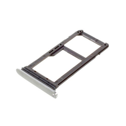 Samsung Galaxy S7 G930 SIM Kartenhalter Card Tray Holder SD Schlitten Silber - 2
