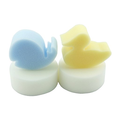 4 Baby Bath Sponges (Pack of 1)
