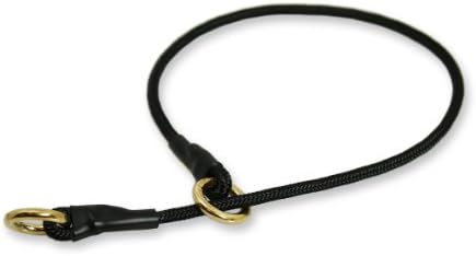 Silent Training Choke Dog Collar, Size 70 cm – 27.55 inches, Handmade in Sweden