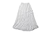 Crapgoos White Color chikan work Long skirts for Women & Girls RS.799.00