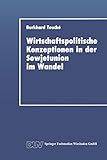 Image de Wirtschaftspolitische Konzeptionen in der Sowjetunion im Wandel (DUV Wirtschaftswissenschaft)