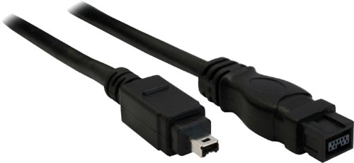 InLine FireWire Kabel, 4pol/9pol Stecker / Stecker, 1m