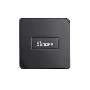 RF Bridge ITEAD 433MHz Smart Home Automation Module WiFi Wireless Switch Universal Timer DIY Convert 433MHz RF Remote Controllers to App via WiFi Compatible with Alexa & for Google Home