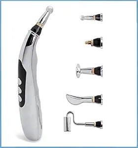 ACP Facial Beauty,Tapping & scraping Massage,point Acupuncture Full Body Meridian Energy Usb Rechargeable Pen (9 Speed)