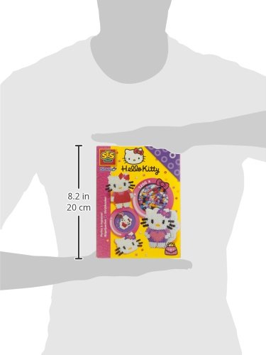 Imagen 2 de Ses Hello Kitty - Set de cuentas para planchar, multicolor 14751