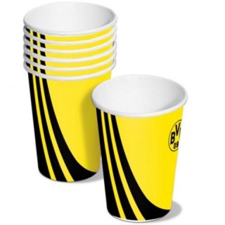 Preisvergleich Produktbild BVB Partybecher 8er-Set