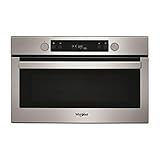 WHIRLPOOL AMW804IX MICRO-ONDES GRILL ENCASTRABLE - 31L - 800 W - COMBINE GRILL 1000W - GRIS