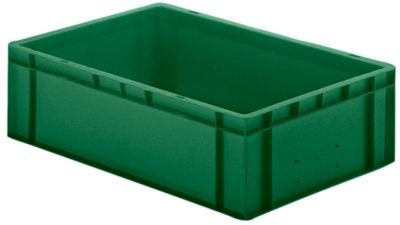 Euro-Format-Stapelbehälter, Wände und Boden geschlossen – LxBxH 600 x 400 x 175 mm rot, VE 5 Stk – Euronorm Stapelkasten Euronorm Stapelkästen Euronorm-Stapelkasten Kunststoff-Stapelkasten Kunststoffbehälter Kunststoffkasten Kunststoffstapelbehälter - 6