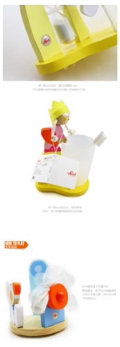 Sevi 81876 – Zahnbürstenhalter Uhr, B my prince, Sie - 3