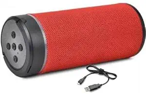 Vacotta 125 High Power Sound Blast, Mini, Thunder Deep Base Sound Wireless Portable Speaker 10W (Red)