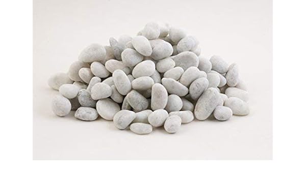 Stonestories Pebbles Crystal White Decorative Landscaping And