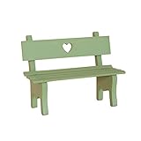 Miniatur Gartenbank Holzbank Micro Landschaft Puppen Deko Photo Booth Props Home Dekoration Miniatur Deko.