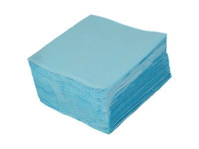 Disposable Party Picnic Napkins / Serviettes 1-Ply 30cm X 30cm 100/Pk - Baby Blue by PinkWebShop
