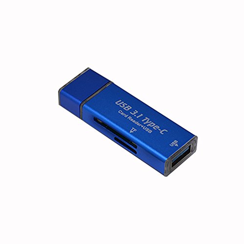 Gazechimp Universal-High-Speed-usb3.1 Typ-c Zu USB 2.0 Speicherkartenleser Tf / Hub