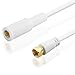 Produktbild "BestPlug" High Quality 10m Sat LNB Kabel 75Ohm / F-Stecker auf F-Stecker Vergoldet / Geeignet für 3D SD HD FullHD UHD 4K / Weiss