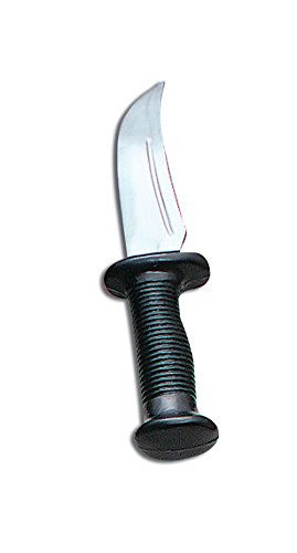 Preisvergleich Produktbild Dagger.Rubber Rambo Style Accessory Fancy Dress