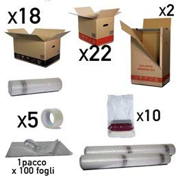 Simba Paper Design srl Scatole Trasloco Appartamento 90 mq