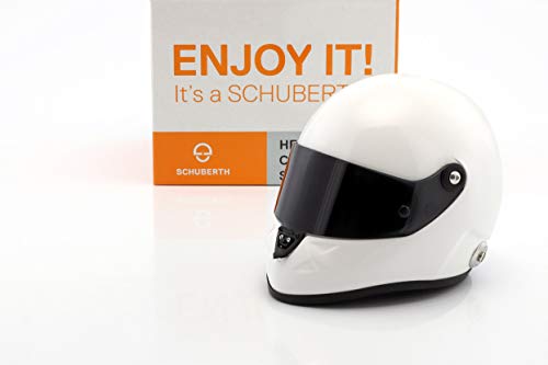Preisvergleich Produktbild SCHUBERTH SF1 Miniatur Replica Helm Plain Body Version weiß 1:2