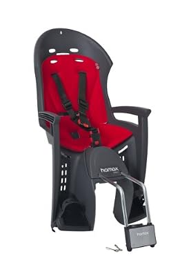 Hamax Smiley - Siège enfant - gris/rouge 2014 siege velo bebe