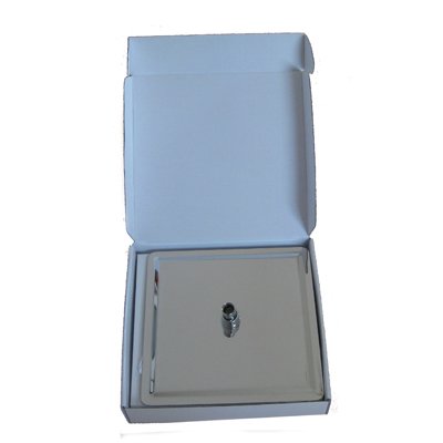 Kopfbrause Regenbrause Duschbrause rostfrei Edelstahl 25cm x 25cm SPA Wellness Regen Brause Shower - 3