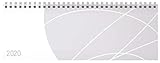  Tischquerkalender Professional Colourlux weiß 2020: 1 Woche 2 Seiten; Bürokalender mit nützlichen Zusatzinformationen; Format: 29,8 x 10,5 cm
