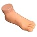 Chinatera Practice Reusable Foot Model Flexible Movable Soft Fake Foot Tool for Nail Art Training Nails Tool