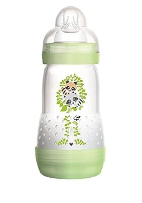 MAM Biberon Easy Start Anti-Colique 260ml Vert Tétine débit 2