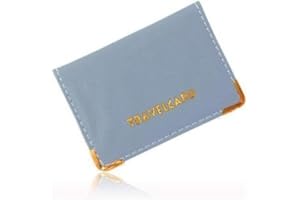 HITHIKA - New Leather Oyster Travel Card Bus Pass Holder Wallet Rail Card Cover CASE (Gray)