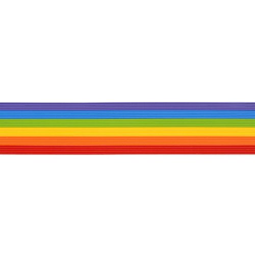 Wachsstreifen / Verzierwachs im Set "Regenbogen" (30 Stück / 20 cm x 1 mm) TOP QUALITÄT