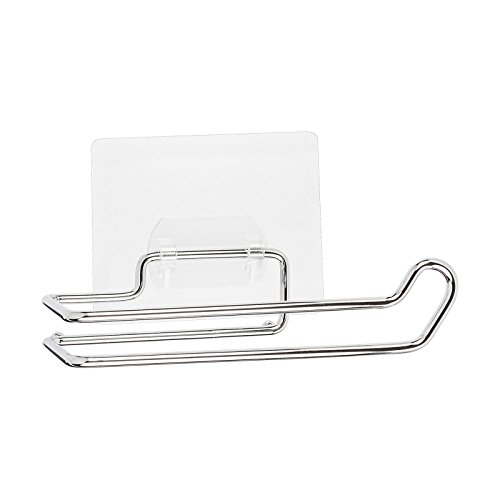 Preisvergleich Produktbild Toilettenpapierhalter ohne Bohren - Edelstahl