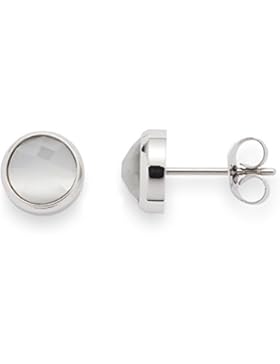 Leonardo 015984 Jewels - Damen Ohrstecker - cat's eye Joy - Edelstahl - Schmuckstein