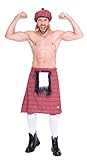 Falda y tartan escocés Folat Kilt Escocés Rock 2 Piezas