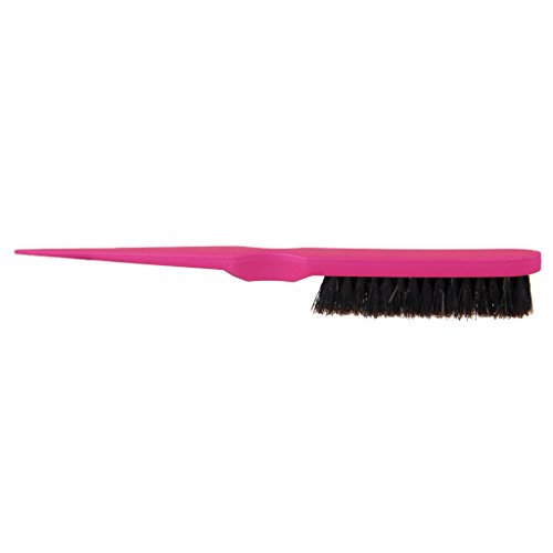 Pro Friseur Teasing Haarbürste Frisierkamm Zurück Kämmen Rosarot - 4