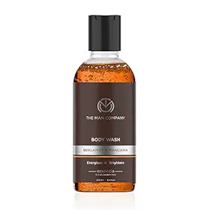 The Man Company Body Wash for Men with Bergamot & Mandarin | Energises & Brightens | SLS & Paraben-Free - 250 ml