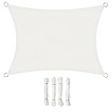 rectangular parasol 3x2 grey Protección solar - Nuestra vela de sombra ofrece un 94% de protección contra el sol. Es adecuada para varios lugares tales como el jardín, el balcón, la piscina, la campaña, el garaje y la zona de juegos infantiles