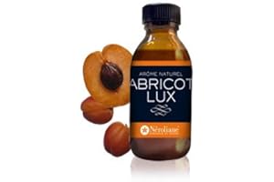 NÉROLIANE NEROLIANE – Arôme Alimentaire Naturel Abricot 50ml – Saveur Douce et Fruitée – Pour Yaourts Maison, Gâteaux, Brioches, Pâtes de Fruits, Confiseries – Qualité Professionnelle – Fabriqué en France