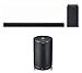 Price comparison product image LG SK8 2.1 WIRELESS SOUNDBAR WITH DOLBY ATMOS & THINQ WK7 VOICE CONTROLLED SPEAKER BUNDLE - BLACK
