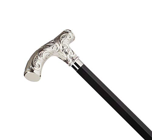 Preisvergleich Produktbild BancarellaOnLine Gehstock und prestigeträchtige und elegante Zeremonie, handgefertigt in Italien. Hohe Krücke