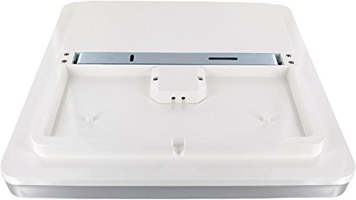Ultraslim LED 24W IP44 Aufbau Panel eckig – 2050lm – Feuchtraum Deckenleuchte 230V – tagesweiß (4000 K) - 3