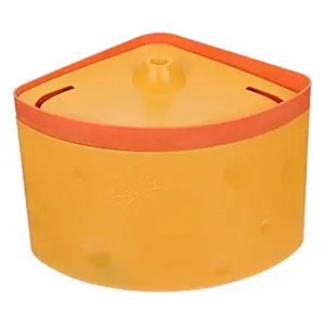 Emily Pets Practical Automatic Cycle Water Dispenser for Cat Dog Drinkwell Platinum Pet Fountains - Best for Cats and Small to Medium Dogs.Fresh, Filtered Water Dispenser, Filters Included(Yellow)
