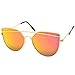 Silver Kartz Cateye Unisex Sunglasses(Wy146|65|Gold) RS.445.00