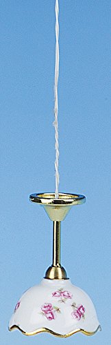 Preisvergleich Produktbild Rulke rulke012564 12 V Porzellan Hängelampe mit Bildschirm und Halterung